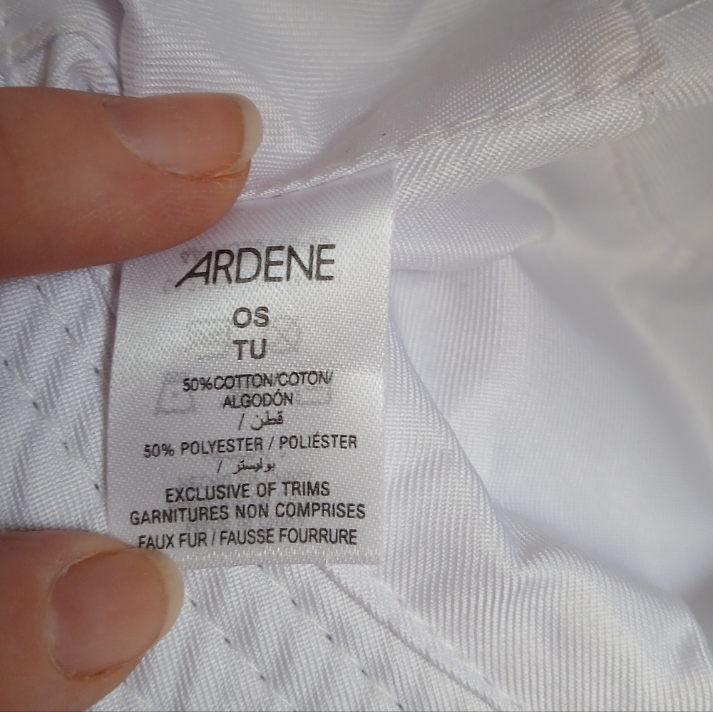 Ardene Blue White Floral Bucket Hat One Size Brand New - Picture 8 of 9